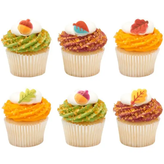 Autumn Leaves Dec-Ons&reg; Decorations 12ct {2}