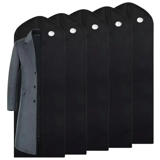 Kitcheniva Hanging Garment Bag Suit Dress Storage 60 Inch 1 Pc Grey {6}