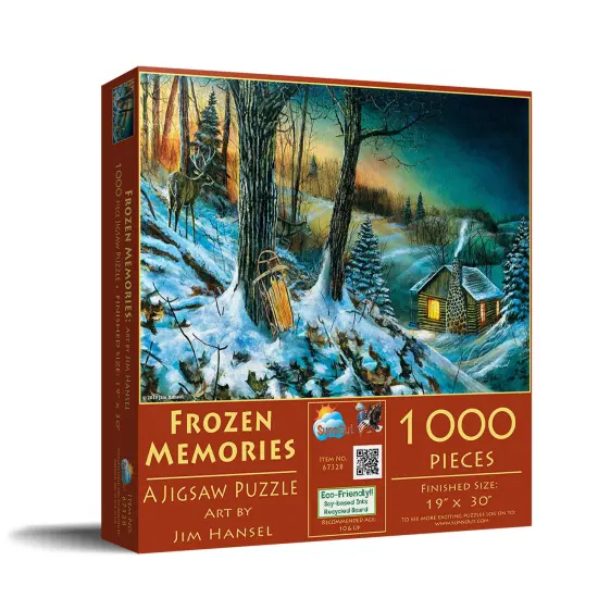 Sunsout Frozen Memories 1000 pc Jigsaw Puzzle 67328 {3}