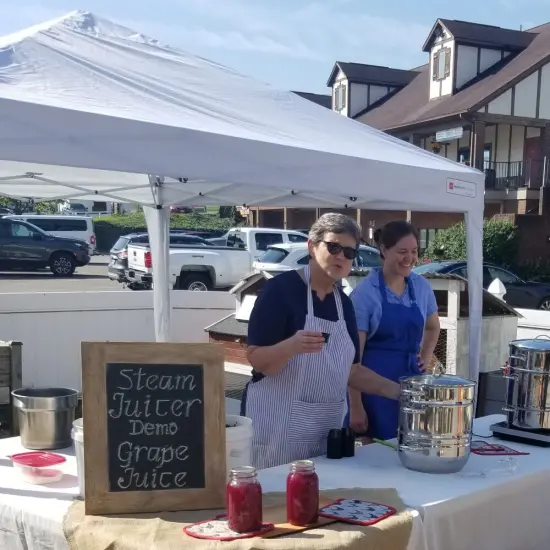 Lehman's Mehu-Maija Steam Juicer, 11 Quart Stainless Steel with Lid, Hose, Clamp, Loop Handles, Multipot Cookware for Making Juices, Jelly, Sauces {7}