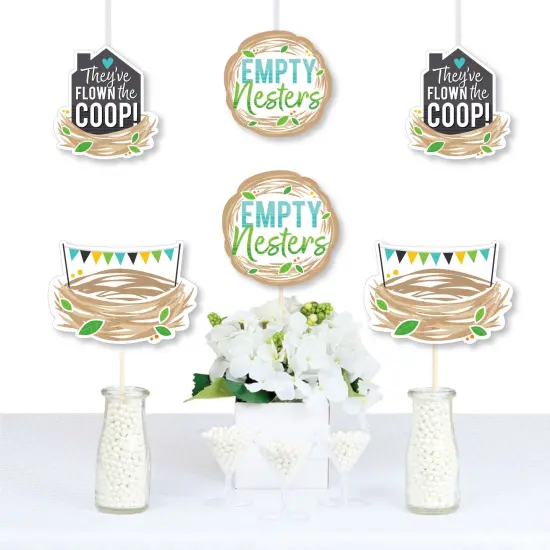 Big Dot of Happiness Empty Nesters - Decorations DIY Empty Nest Party Essentials - Set of 20 {1}