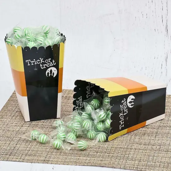 Big Dot of Happiness Trick or Treat - Halloween Party Favor Popcorn Treat Boxes - Set of 12 {3}