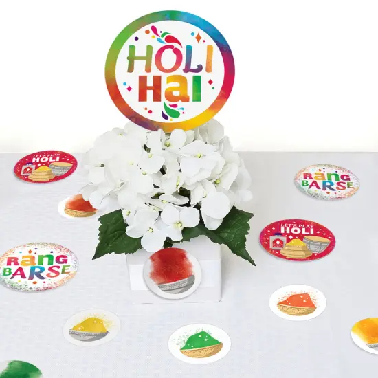 Big Dot of Happiness Holi Hai - Festival of Colors Party Giant Circle Confetti - Party Decorations - Large Confetti 27 Count {7}