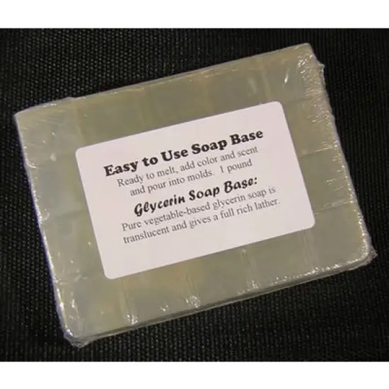 Pure Glycerin Lanolin Olive Oil Skin Cleanser Soapmaking Base Bar Soap 16 Oz {1}