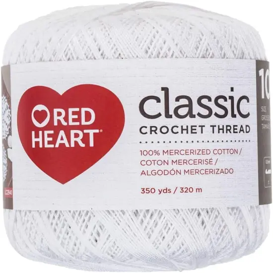 Red Heart Classic Crochet Thread Size 10 {2}