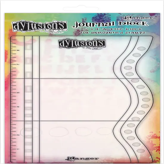 Dyan Reaveley's Dylusions Journaling Block 9"X5"-Acrylic {1}