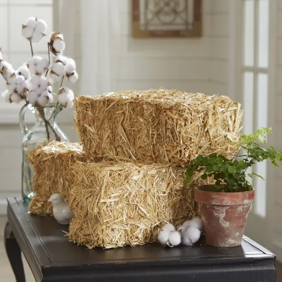 FloraCraft Decorative Straw Bale-5"x6"x13" {5}