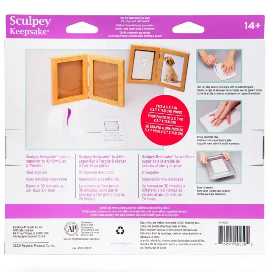 Sculpey Keepsake Kit-Frame {2}