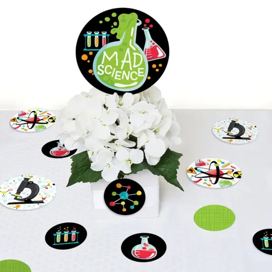 Big Dot of Happiness Scientist Lab - Baby Shower or Birthday Party Giant Circle Confetti - Party Decorations - Large Confetti 27 Count {6}