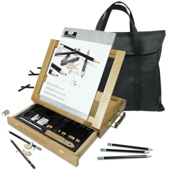 Royal & Langnickel(R) Easel Art Set W/Easy To Store Bag-Sketching {3}