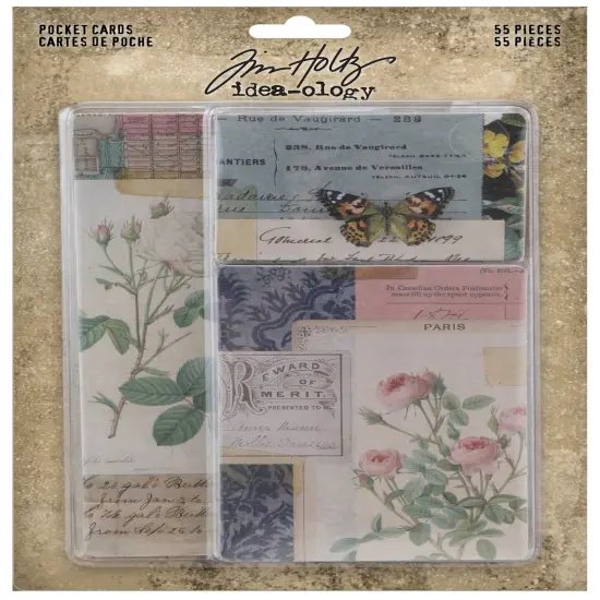 Idea-Ology Pocket Cards-55/Pkg {1}