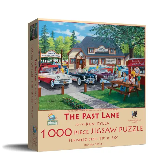 Sunsout The Past Lane 1000 pc Jigsaw Puzzle 39656 {3}
