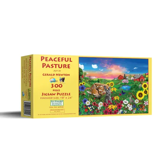 Sunsout Peaceful Pastures 300 pc Jigsaw Puzzle 60940 {3}