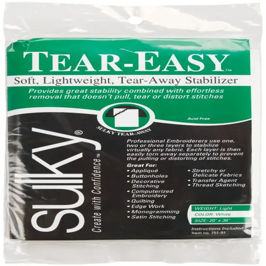 Sulky Tear-Easy Stabilizer-20"X36" {1}