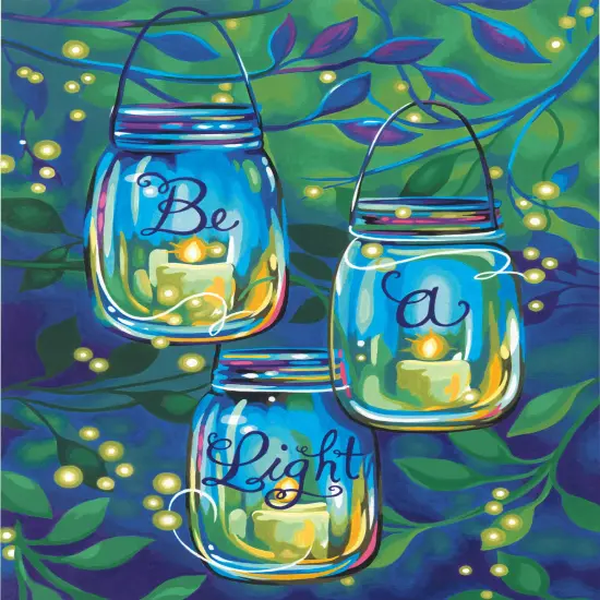 Paint Works Paint By Number Kit 11"X14"-Be A Light {1}