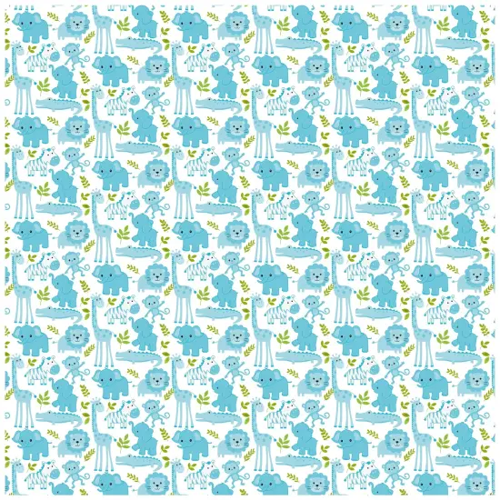 Little Birdie Little Miracle Cardstock Pack 12"X12" 12/Pkg-Baby Boy {3}