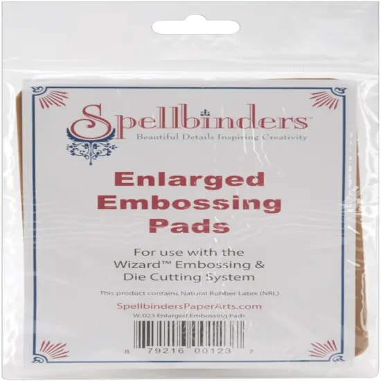Spellbinders Wizard Enlarged Embossing Pads-5"X7", 2/Pkg {1}