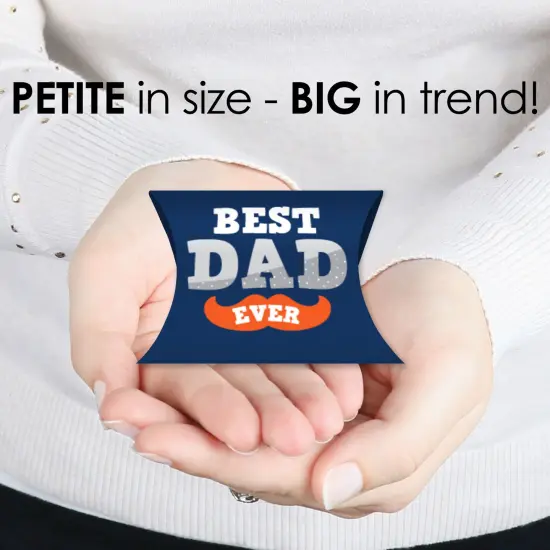 Big Dot of Happiness Happy Father's Day - Favor Gift Boxes - We Love Dad Party Petite Pillow Boxes - Set of 20 {4}