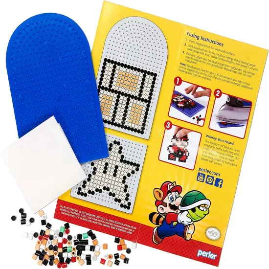 Perler Fused Bead Bucket Kit-Super Mario Bros. 3 {5}