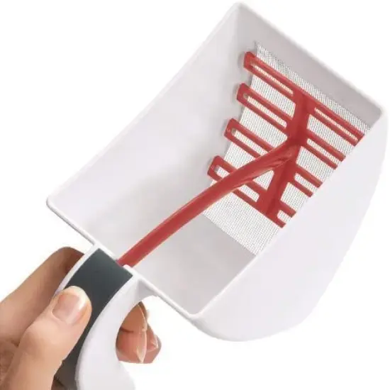 Cuisipro Plastic Scoop and Sift Flour Sifter 3 Cups Hangs on Bowl {3}