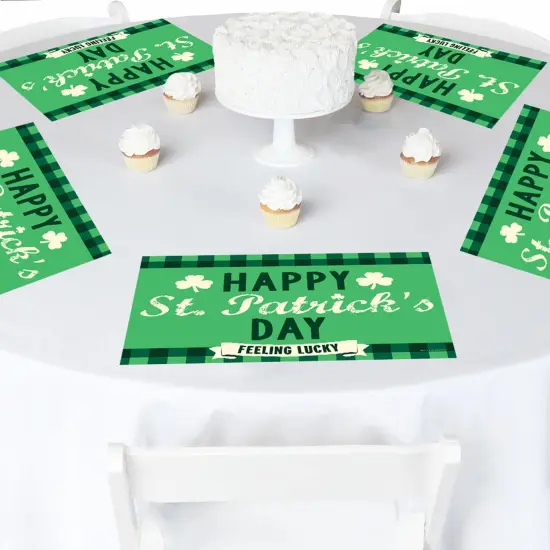 Big Dot of Happiness St. Patrick's Day - Paper Saint Paddy's Day Party Coloring Sheets - Activity Placemats - Set of 16 {4}