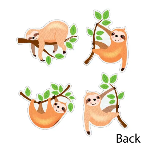 Big Dot of Happiness Let's Hang - Sloth - Decorations DIY Baby Shower or Birthday Party Essentials - Set of 20 {4}