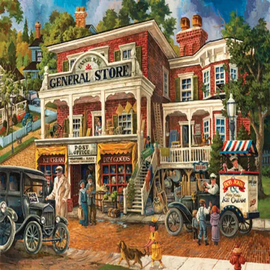Sunsout Fannie Mae's General Store 300 pc Jigsaw Puzzle 38954 {1}