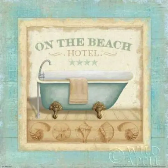 Beach Hotel I Poster Print by Daphne Brissonnet - Item # VARPDX2295 {1}