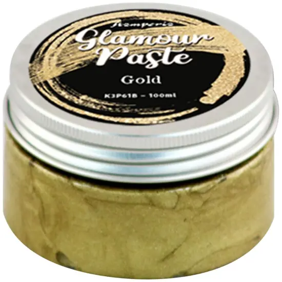 Stamperia Glamour Paste 100ml-Gold {2}
