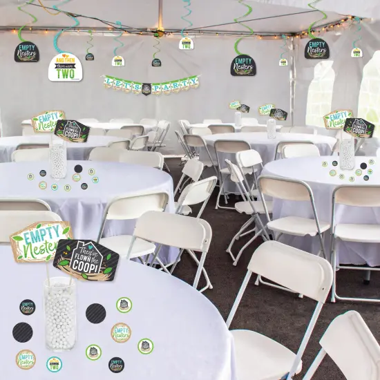 Big Dot of Happiness Empty Nesters - Empty Nest Party Supplies Decoration Kit - Decor Galore Party Pack - 51 Pieces {4}