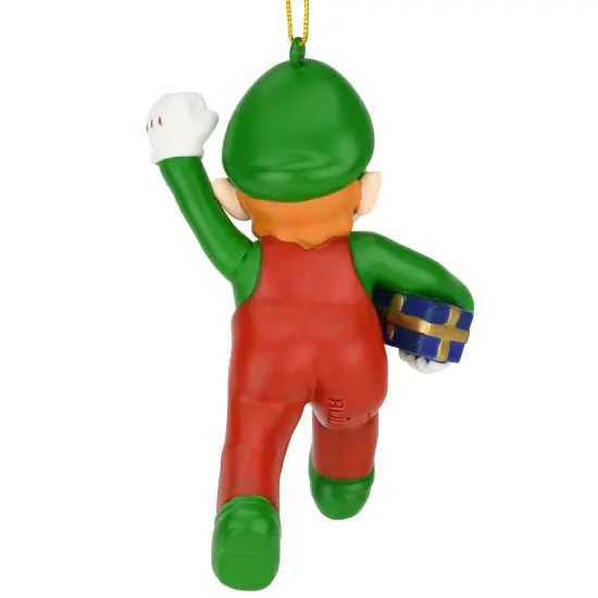 Tree Buddees Super Santa and Elf Bros - Fun & Unique Gamer Christmas Ornaments Super elf {4}