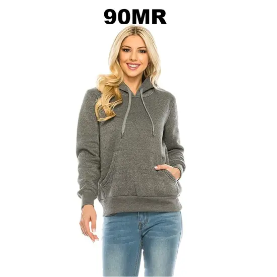 JERZEES&reg; Snow Heather French Terry Raglan Hooded Sweatshirt Navy {3}