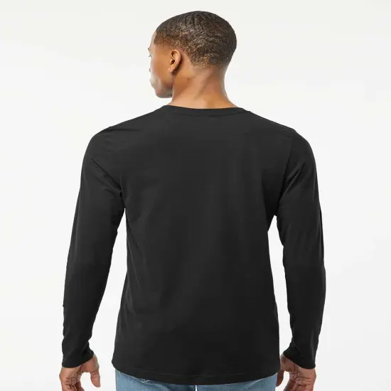 Tultex&reg; Premium Cotton Long Sleeve T-Shirt White {7}