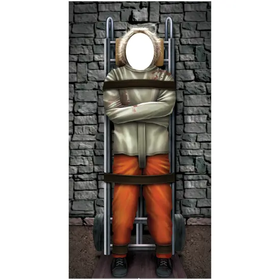 Beistle - Convict Photo Prop Stand-Up - 6' 1" x 3' 1&frac12;" - 4 Pack {1}