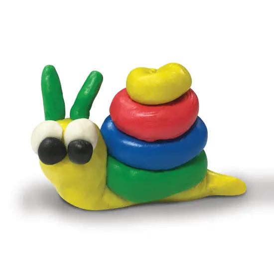 Extruded Modeling Clay, 6 Assorted Colors, 6 Sticks/1 lb. Per Pack, 6 Packs {2}