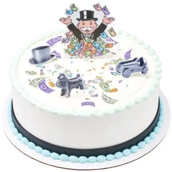 Hasbro Monopoly Let's Play! Cake Kit 4 Piece {4}