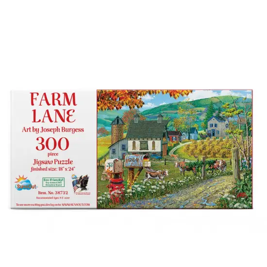 Sunsout Farm Lane 300 pc Jigsaw Puzzle 38732 {4}