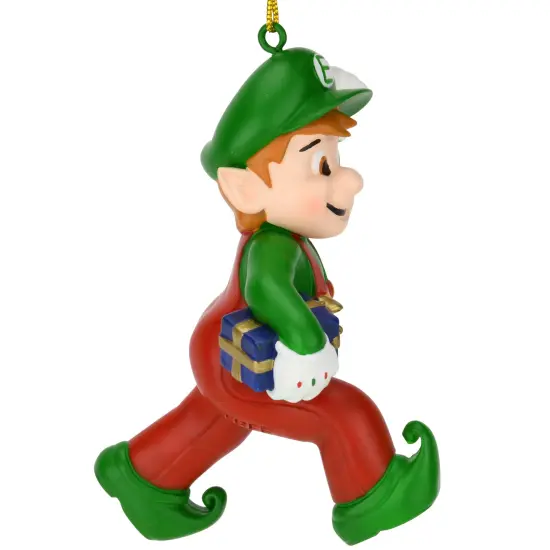 Tree Buddees Super Santa and Elf Bros - Fun & Unique Gamer Christmas Ornaments Super elf {3}