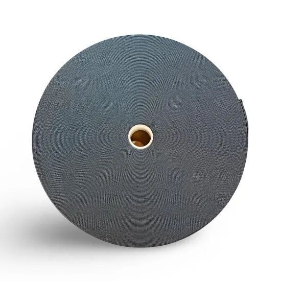 FabricLA 1" Elastic Strap | 1 Inch Elastic for Sewing Waistband | Black Knitted Elastic Bands for Crafts 5, 10 or 50 Yards - Made in USA - White or Black {5}