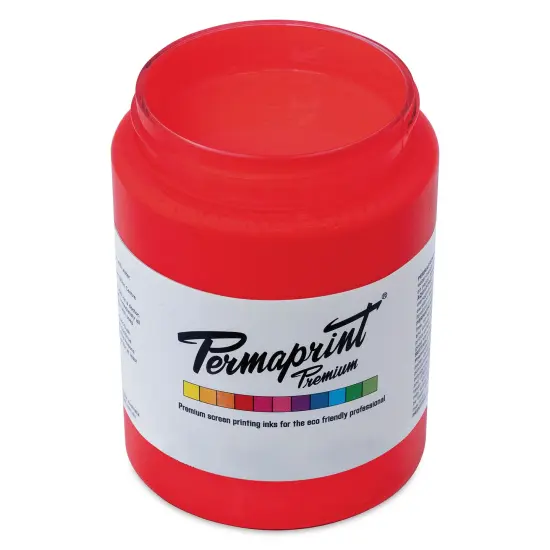 Permaprint Premium Screen Ink - Glow Red, 300 ml {1}