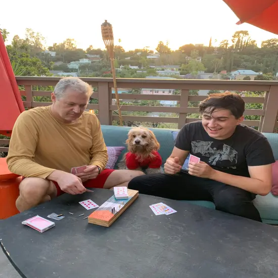 Pacific Shore Games Canoe Cribbage Board {4}