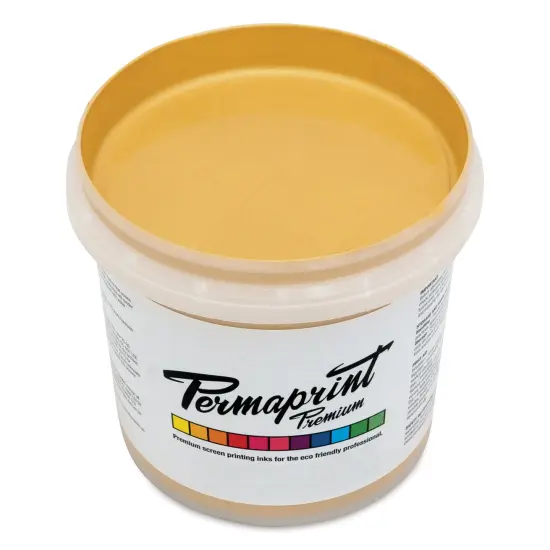 Permaprint Premium Screen Ink - Pearl Gold, 1 L {1}