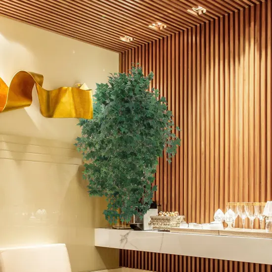 12-Pack: 38" English Ivy Bush with 701 Silk Leaves, Floral Home by Artificial Flowers {4}