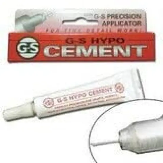 GS Hypo Cement 1/3 Oz. Tube {2}