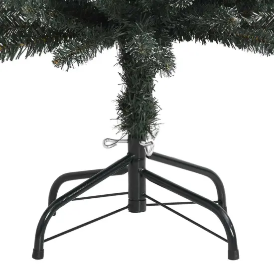 Artificial Slim Christmas Tree with Stand {4}