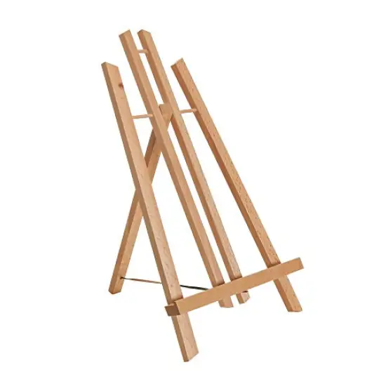 14 inch Tall Medium Tabletop Display A-Frame Easel (1-Each), Accommodates canvas art up to 12" high {2}
