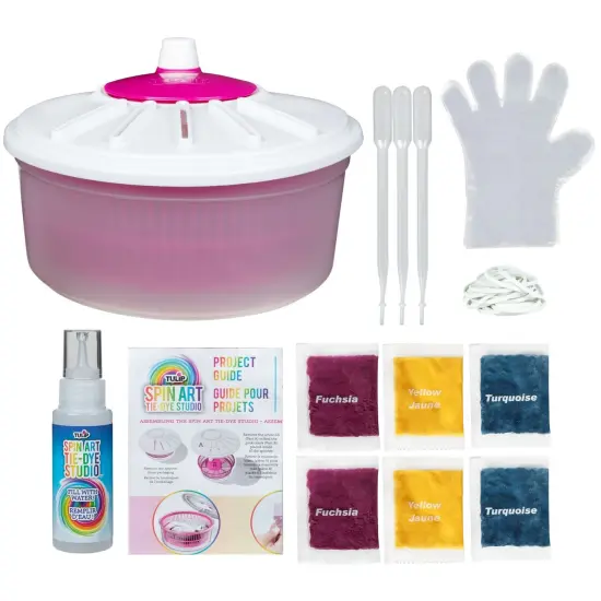 Tulip Spin Art Tie-Dye Studio {2}