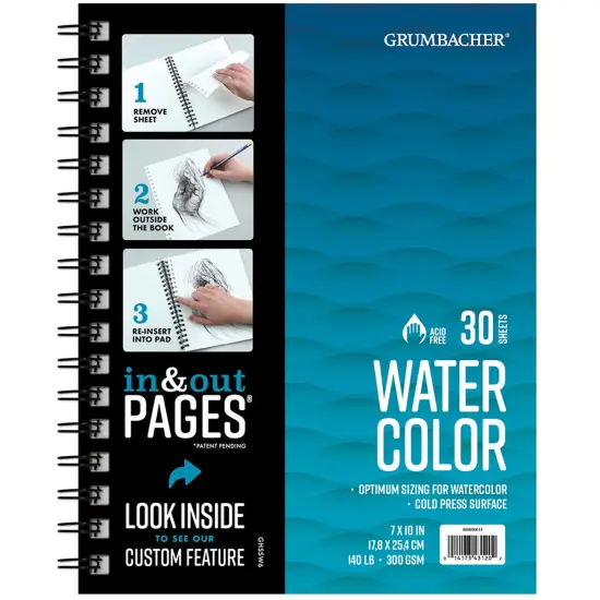 Grumbacher&reg; Artist Watercolor Pads {1}