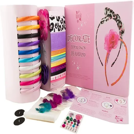 Child Girl Activity Craft Kit Headband. {1}