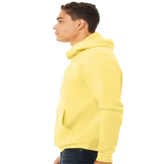 BELLA + CANVAS&reg; Sponge Fleece Hoodie for Men Tan {5}